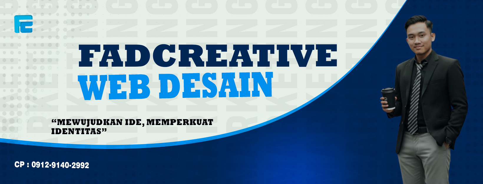 Banner Promo Layanan Desain FADCREATIVE